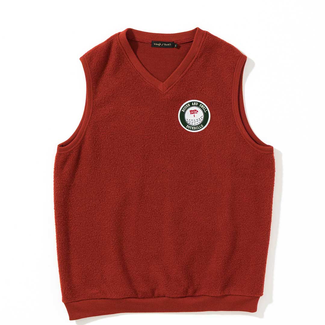 rough & swell HONOR VEST レッド