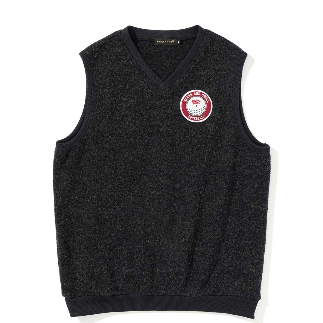 rough & swell HONOR VEST チャコール