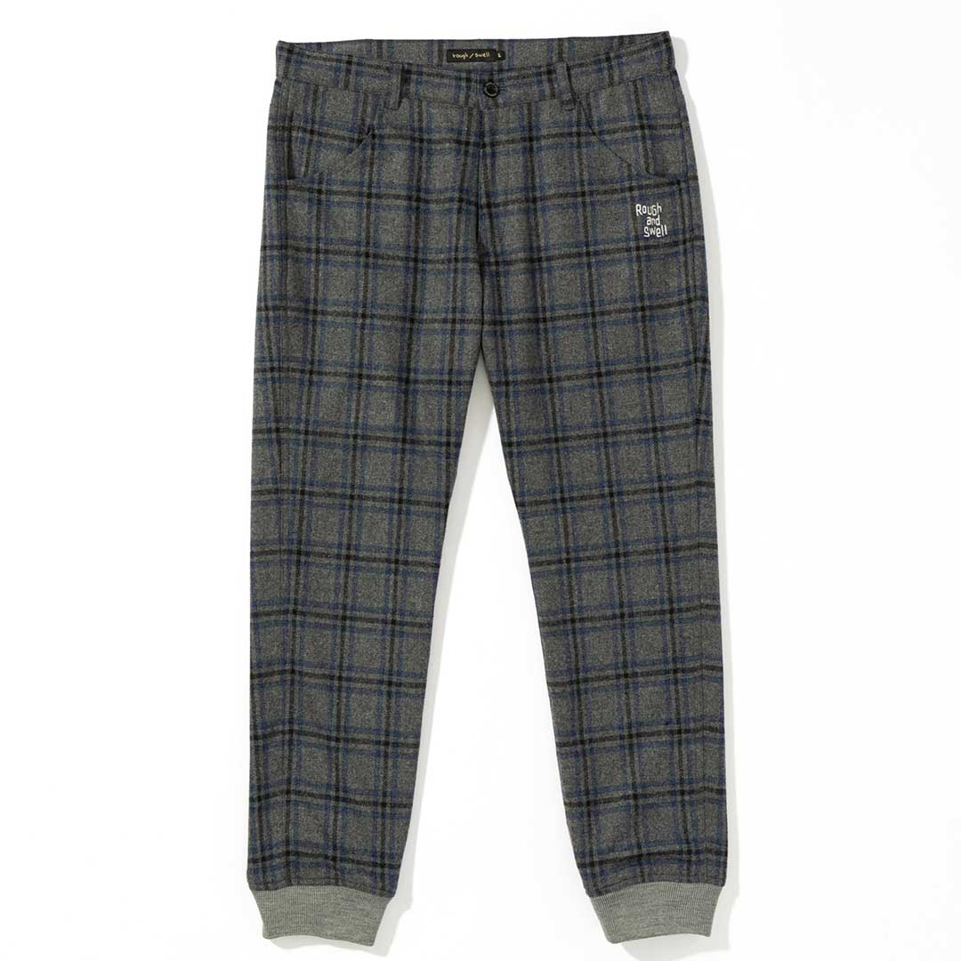 rough & swell CHECKED BOLT グレー
