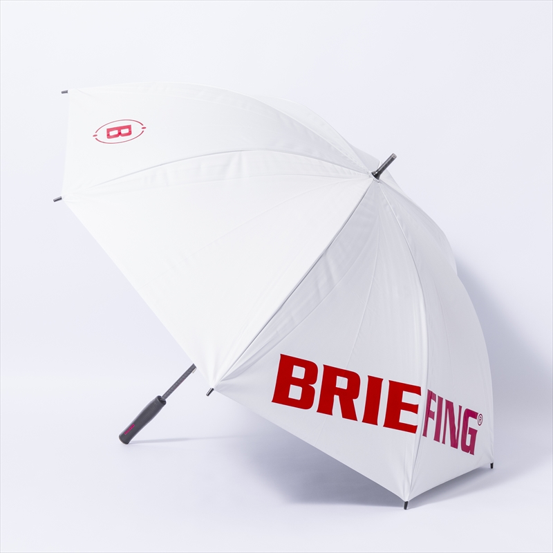 BRIEFING CARBON SHAFT UMBRELLA 2 ホワイト □