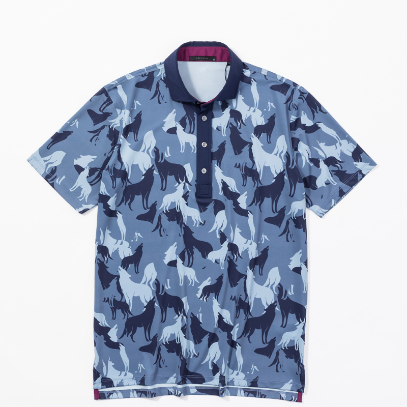 GREYSON  IN THE SHADOWS POLO / VINTAGE INDIGO インザシャドウズポロ