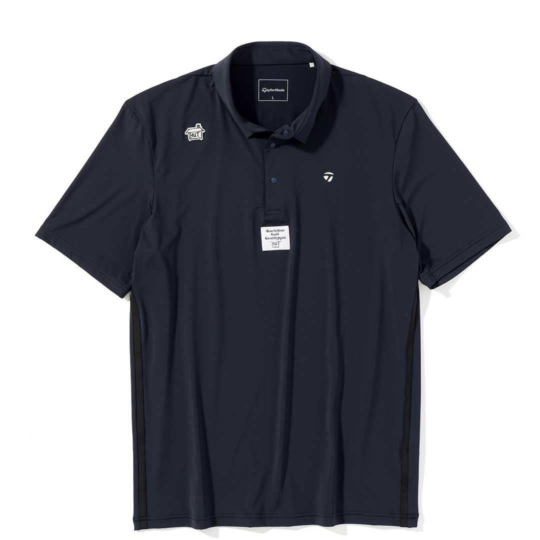 TaylorMade×Kuchibue Golf Gentleman the HUT edition ポロシャツ ネイビー【GO/LOOK!限定販売】