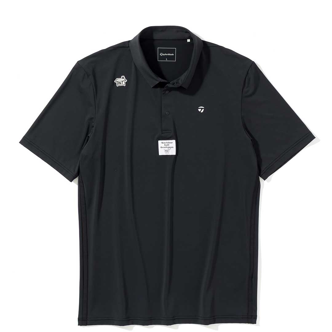 TaylorMade×Kuchibue Golf Gentleman the HUT edition ポロシャツ ブラック【GO/LOOK!限定販売】