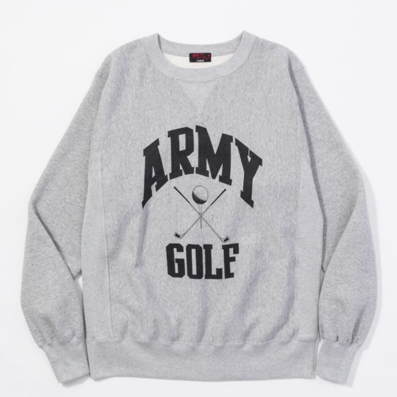 NEW VINTAGE GOLF SUN SURF × NVG ARMY GOLF Sweat Shirt グレー