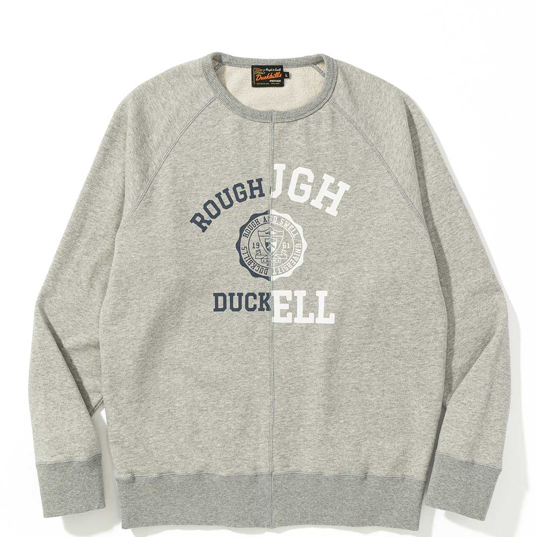 rough & swell REMAKE LOOK SWEAT グレー