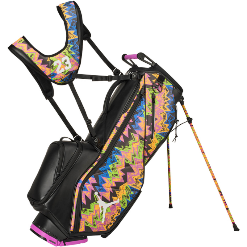 JORDAN BRAND フェイドアウェイプレミアムエナジーゴルフバック ブラック □