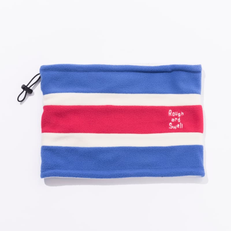 rough & swell COLLEGE NECK WARMER ブルー