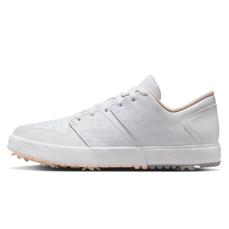 JORDAN BRAND  JORDAN NU RETRO 1 LOW G □ ホワイト×コーラル