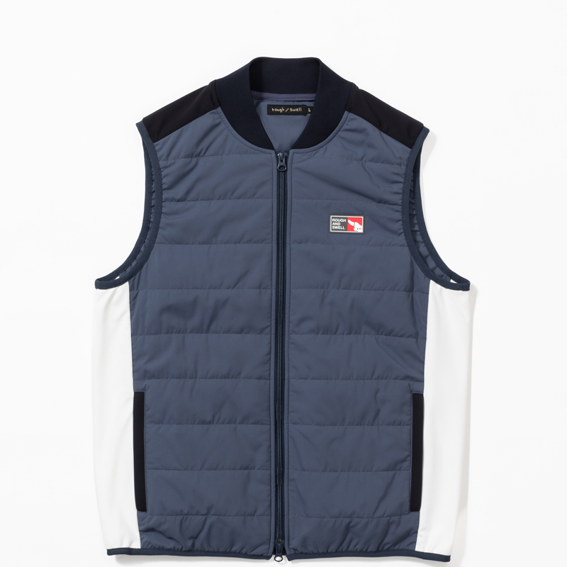 rough & swell WHISTLER VEST ブルーグレー / ウィスラーベスト