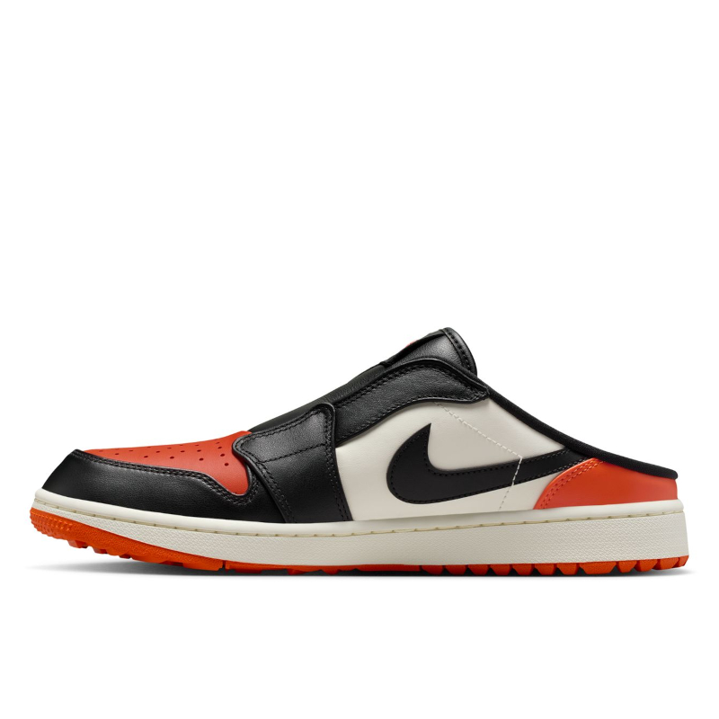 NIKE エアジョーダン ミュール レッド×ブラック □
