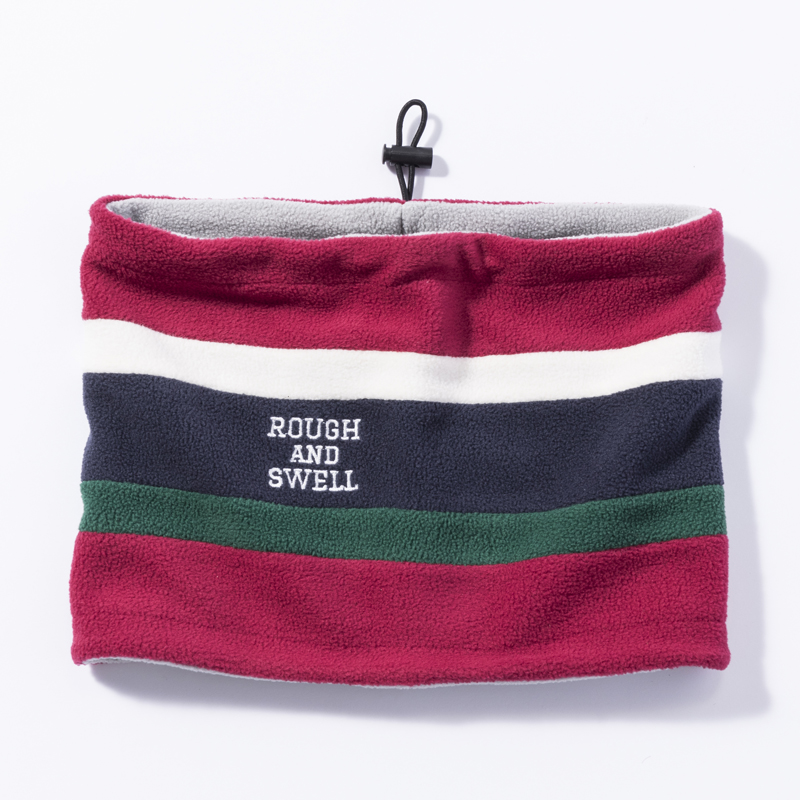 rough & swell SCHOOL NECK WARMER レッド