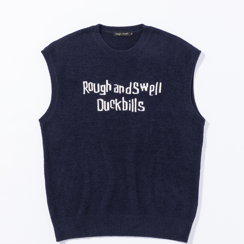 rough & swell DUCKBILLS VEST ネイビー