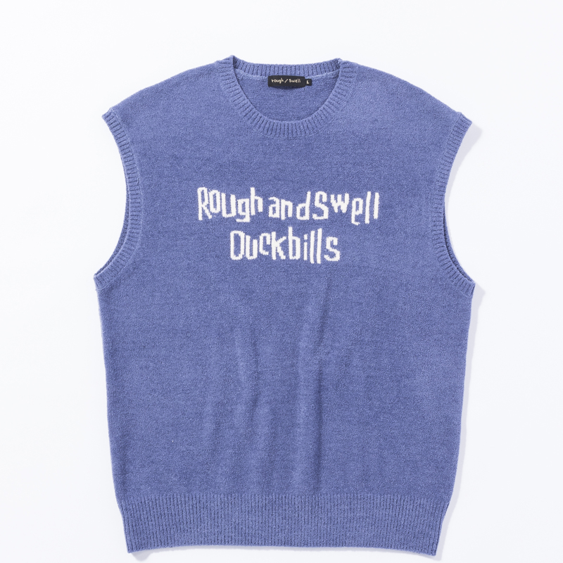 rough & swell DUCKBILLS VEST ブルーグレー