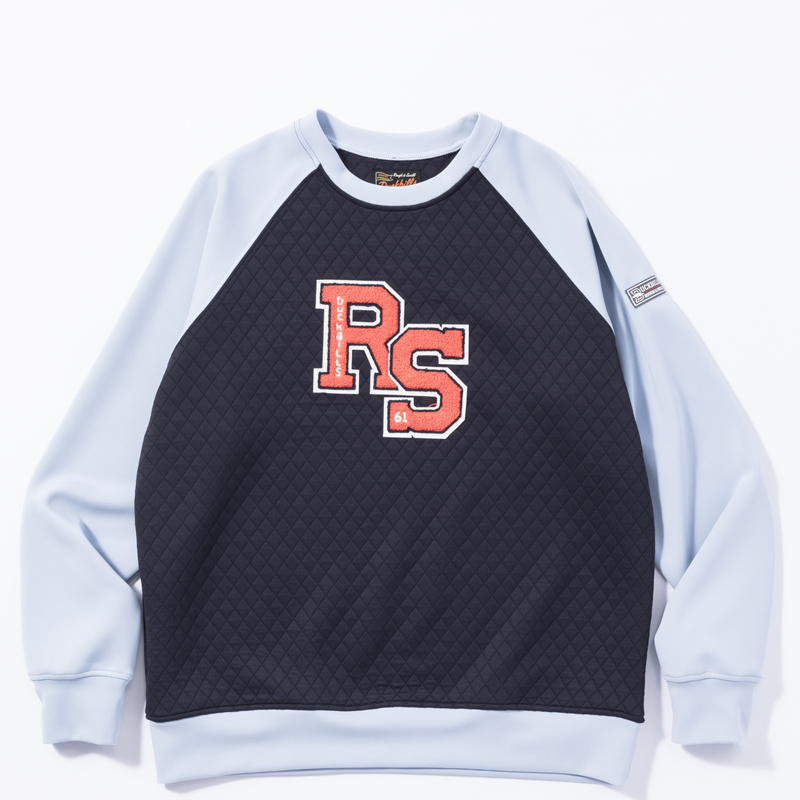 rough & swell VARSITY SWEAT ネイビー