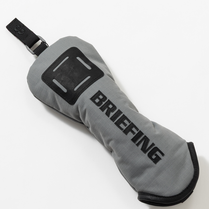 BRIEFING FAIRWAY WOOD COVER DL FD RIP / GRAY   フェアウェイウッドカバーダイニーマレザー