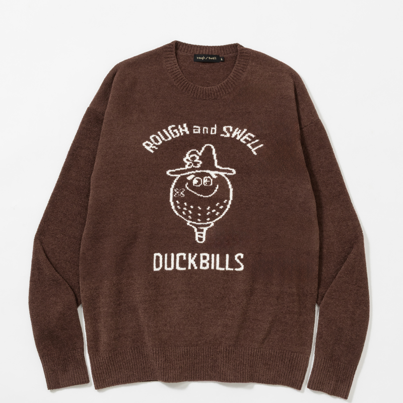 rough & swell Mr.BOGEY SWEATER ブラウン