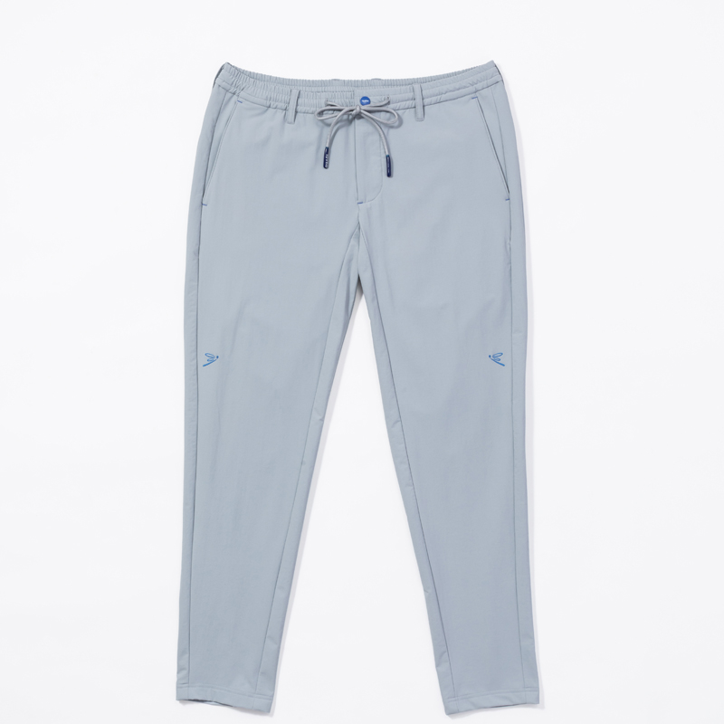 tovho BACK FLEECE パンツ ブルー / バックフリースパンツ