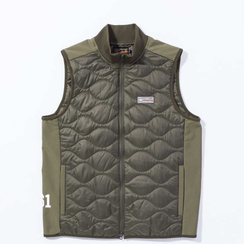 rough & swell SWELL VEST オリーブ