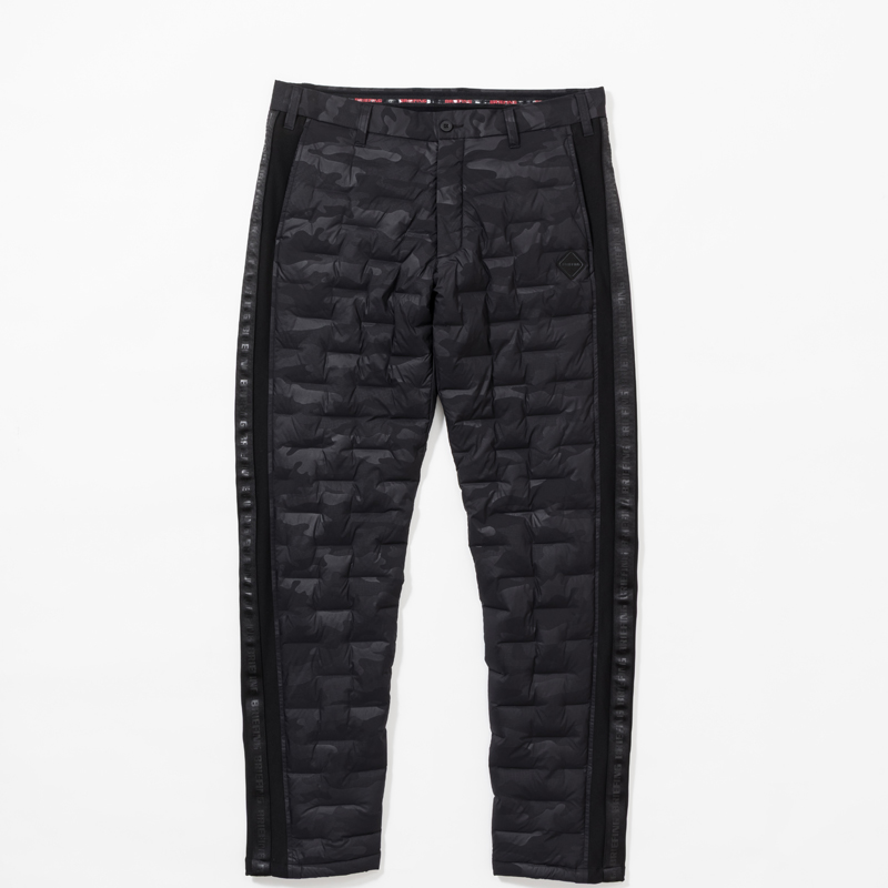 BRIEFING MENS HYBRID DOWN PANTS / ハイブリッドダウンパンツ ブラック×カモ