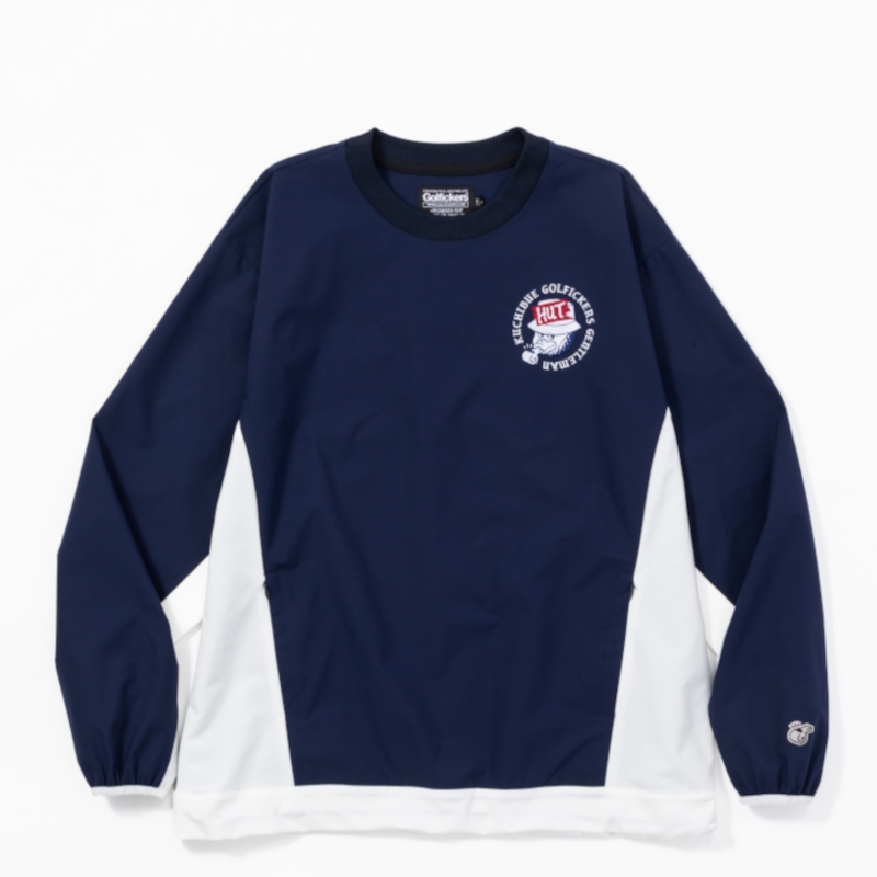 Golfickers×Kuchibue Golf Gentleman “HUT” edition BICOLORED SNEAD JACKET ネイビー / バイカラースニードジャケット