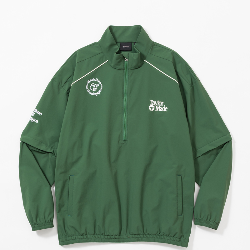 TaylorMade× Kuchibue Golf Gentleman ジップアウター グリーン【GO/LOOK!限定販売】