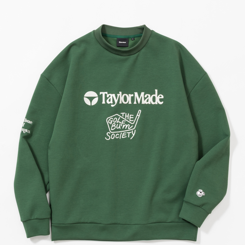 TaylorMade× Kuchibue Golf Gentleman ダンボールニットスウェット グリーン