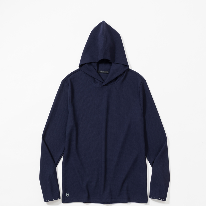 GREYSON TRAVERSE WAFFLE HOODIE / MALTESEBLUE トラバースワッフルフーディ