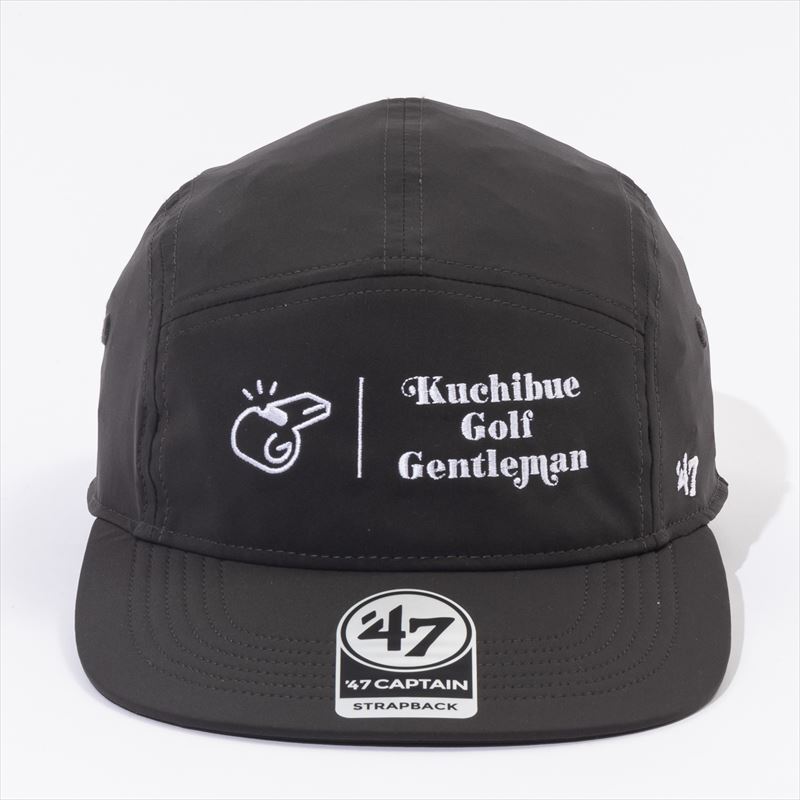 Kuchibue Golf Gentleman 5パネルキャップ チャコールグレー