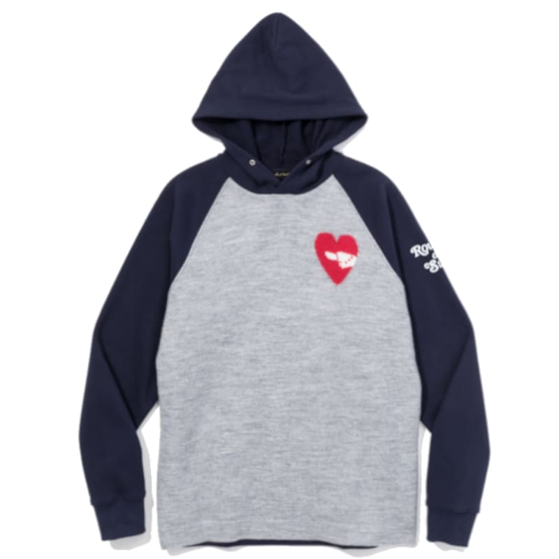 rough & swell HEARTY HOODIE グレー / ハーティフーディ