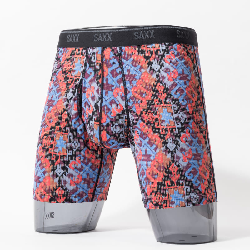 SAXX QUEST QUICK DRY MESH 柄 レッド