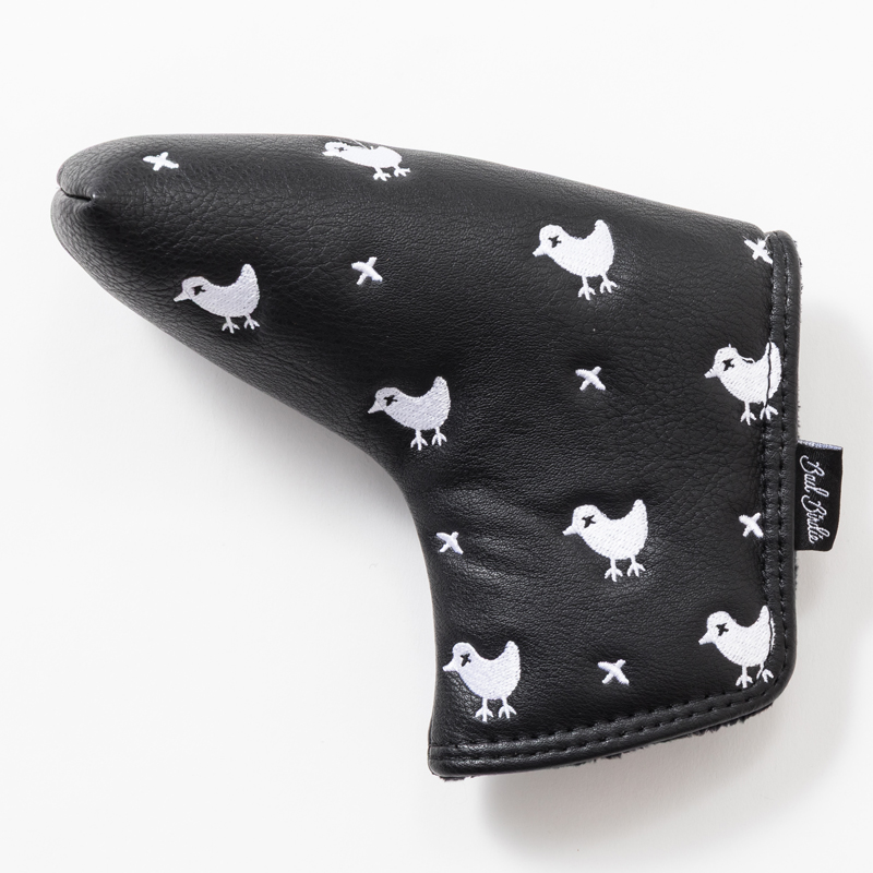 Bad Birdie Puttercover Tossed Logo （ピン型）ブラック