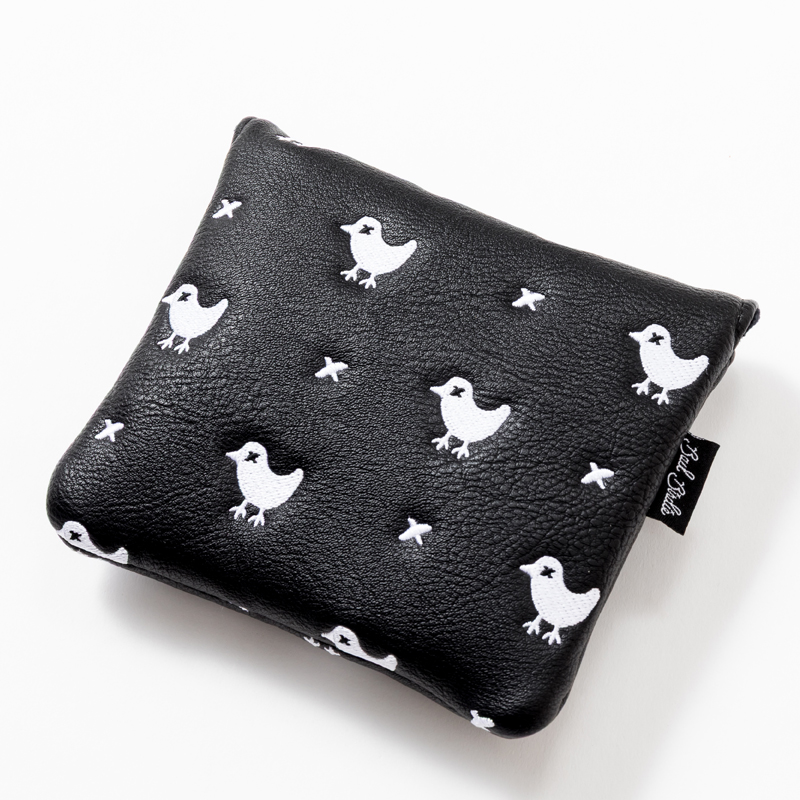 Bad Birdie Malletcover Tossed Logo ブラック / マレット型パターカバー