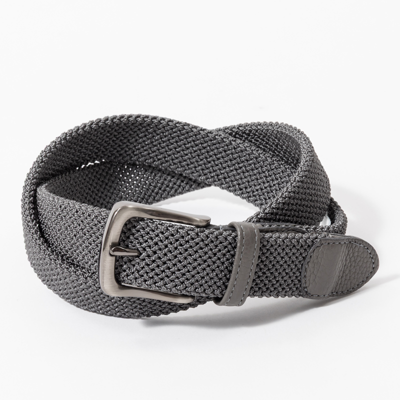 PRAIRIE GINZA×Kuchibue Golf Gentleman メッシュベルト グレー【GO/LOOK!限定販売】