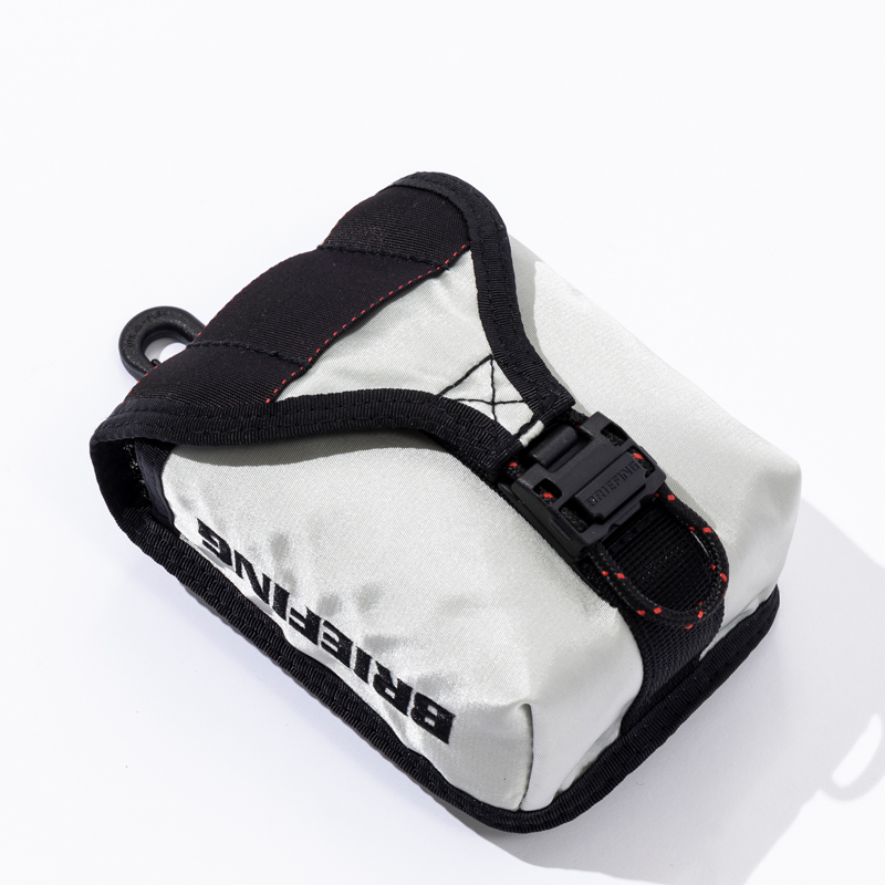 BRIEFING SCOPE BOX POUCH HOLIDAY ホワイト
